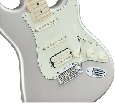 Electric guitar Fender Deluxe Stratocaster HSS MN Blizzard Pearl - 3