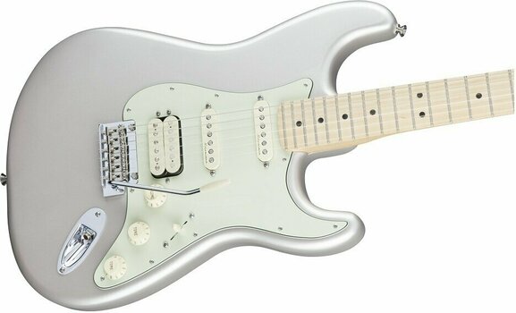 Electric guitar Fender Deluxe Stratocaster HSS MN Blizzard Pearl - 4
