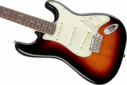 Elektromos gitár Fender Deluxe Roadhouse Stratocaster, RW, 3 Tone Sunburst - 3