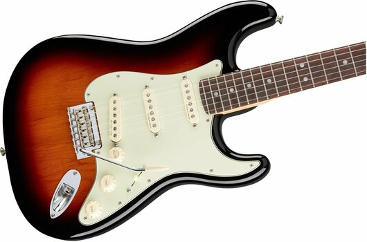 Elektrická kytara Fender Deluxe Roadhouse Stratocaster, RW, 3 Tone Sunburst - 4