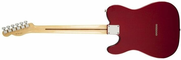 Elektrisk gitarr Fender Deluxe Telecaster Thinline MN Candy Apple Red - 6