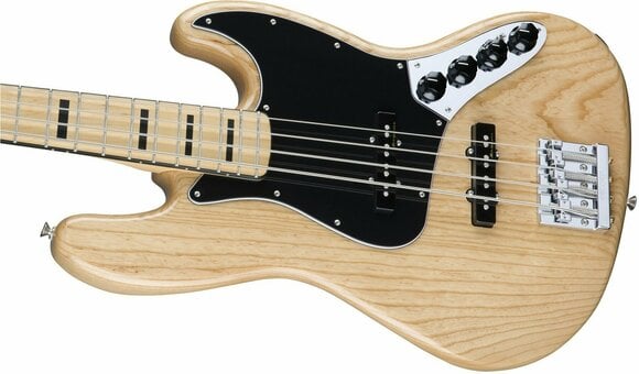 Bas electric Fender Deluxe Active Jazz Bass, MN, Natural - 3