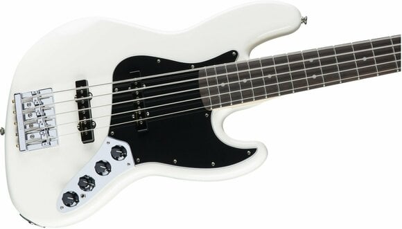 5χορδη Μπάσο Κιθάρα Fender Deluxe Active Jazz Bass V, RW, Olympic White - 3