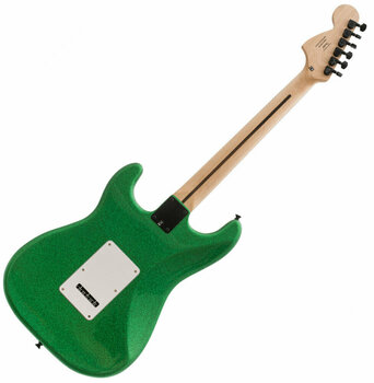 Elektrische gitaar Fender Squier Affinity Strat Sparkle with Tremolo, RW, Candy Green LTD - 3