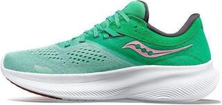 Løbesko til vej og asfalt Saucony Ride 16 Womens Sprig/Peony 36 Løbesko til vej og asfalt - 1