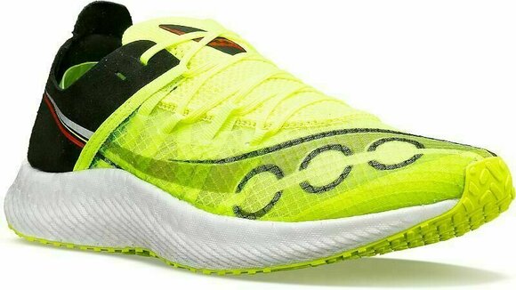 Road running shoes Saucony Sinister Mens Shoes Citron/Black 42 Road running shoes - 5