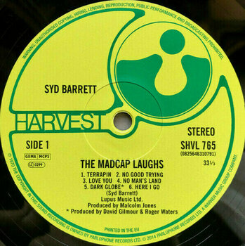 Vinyl Record Syd Barrett - The Madcap Laughs (Gatefold) (LP) - 2