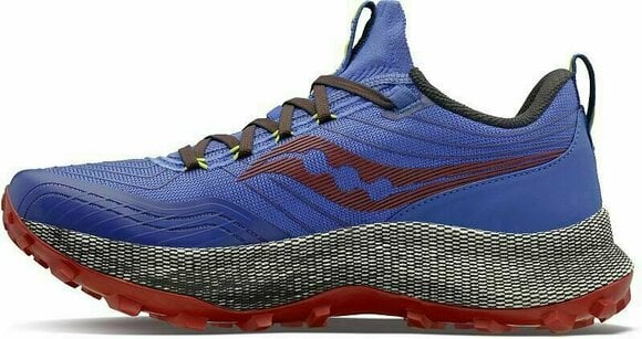 Trail running shoes Saucony Endorphin Trail Mens Shoes Blue Raz/Spice 44 Trail running shoes - 2