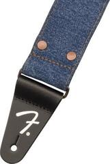 Textile guitar strap Fender Wrangler Denim Strap Indigo Textile guitar strap - 2