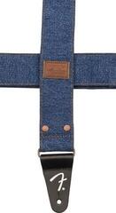 Textile guitar strap Fender Wrangler Denim Strap Indigo Textile guitar strap - 4