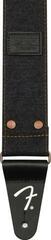 Textile guitar strap Fender Wrangler Denim Strap Textile guitar strap Black - 3