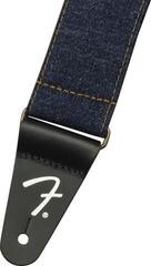 Gitaarriem Fender Wrangler Logo Denim Strap Gitaarriem Dark Indigo - 2