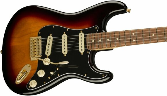 Guitare électrique Fender Player Series Stratocaster PF Gold 3-Color Sunburst - 3