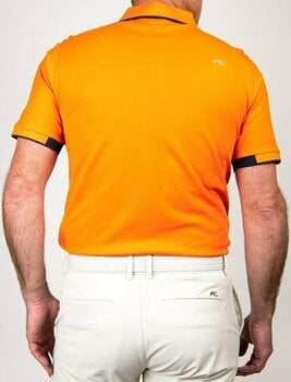 Poloshirt Kjus Mens Stan Polo S/S Orange 52 - 2