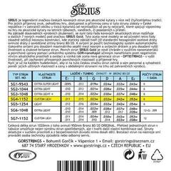 Guitar strings Gorstrings SIRIUS Gold SG4-1152 Guitar strings - 1