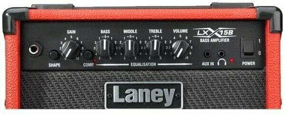 Malé basgitarové kombo Laney LX15B RD - 3