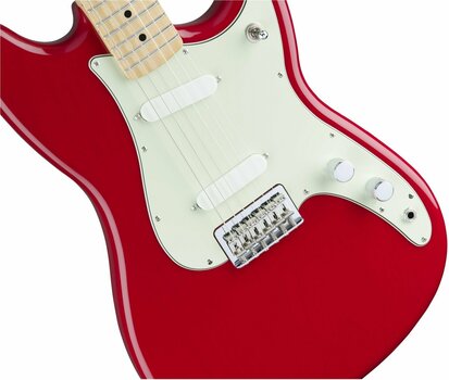 Chitarra Elettrica Fender Duo-Sonic Maple Fingerboard Torino Red - 5