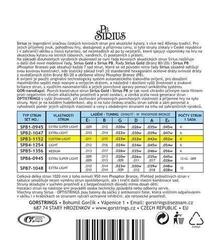 Guitar strings Gorstrings Sirius SPB3-1152 Guitar strings - 1