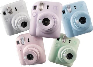 Instant fényképezőgép Fujifilm Instax Mini 12 Pastel Blue Instant fényképezőgép - 1