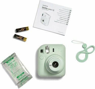 Instantní fotoaparát
 Fujifilm Instax Mini 12 Mint Green - 7