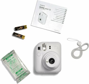 Instantcamera Fujifilm Instax Mini 12 Clay White - 7