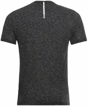 Ανδρικές Μπλούζες Τρεξίματος Kοντομάνικες Odlo The Run Easy Millennium Linencool T-Shirt Black Melange S Ανδρικές Μπλούζες Τρεξίματος Kοντομάνικες - 2