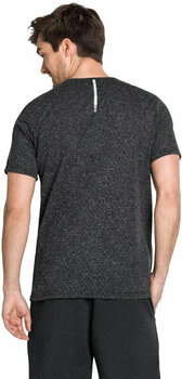 Löpartröja med kort ärm Odlo The Run Easy Millennium Linencool T-Shirt Black Melange S Löpartröja med kort ärm - 4
