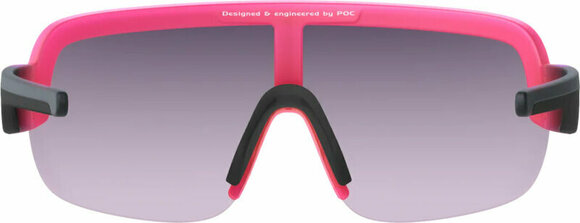 Fahrradbrille POC Aim Fluorescent Pink Uranium Black Translucent/Violet Gray Fahrradbrille - 4