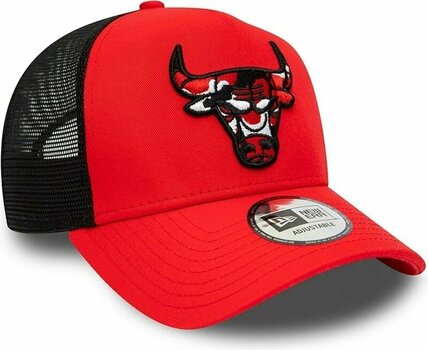 Kappe Chicago Bulls 9Forty AF Trucker NBA Team Camo Infill Red UNI Kappe - 2