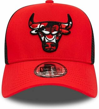 Czapka z daszkiem Chicago Bulls 9Forty AF Trucker NBA Team Camo Infill Red UNI Czapka z daszkiem - 3