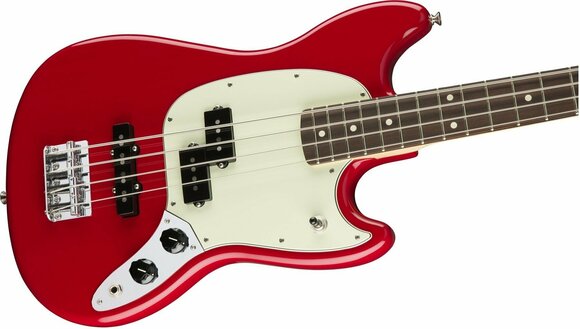 E-Bass Fender Mustang Bass PJ RW Torino Red - 4