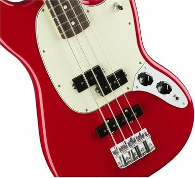 4-string Bassguitar Fender Mustang Bass PJ RW Torino Red - 5