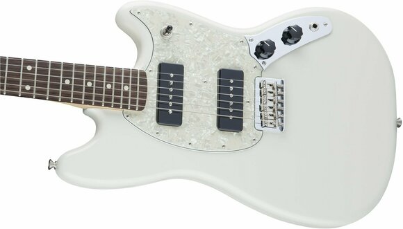 Električna gitara Fender Mustang 90 RW Olympic White - 3
