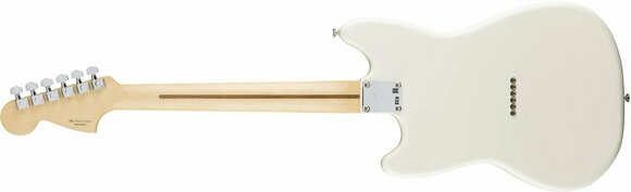 Elektrische gitaar Fender Mustang Maple Fingerboard Olympic White - 2