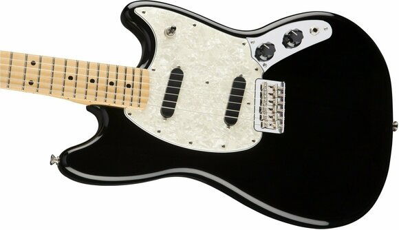 Electric guitar Fender Mustang MN Black - 3