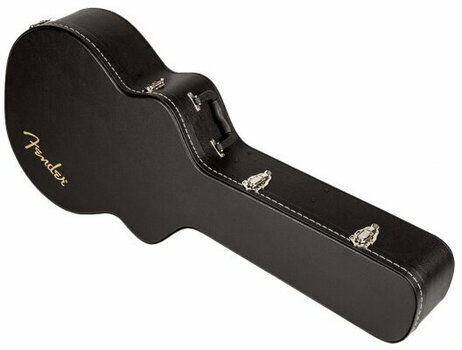 Case for Acoustic Guitar Fender Flat-Top Jumbo Acoustic Guitar Case, Black - 2
