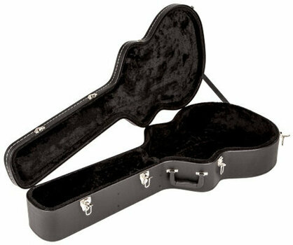 Fodral för akustisk gitarr Fender Flat-Top Jumbo Acoustic Guitar Case, Black - 3