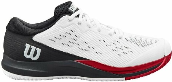 Pánska tenisová obuv Wilson Rush Pro Ace Mens Tennis Shoe White/Black/Poppy Red 42 Pánska tenisová obuv - 2