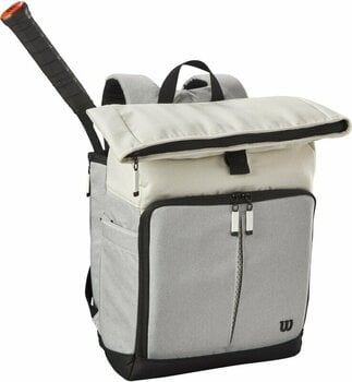 Tennis Bag Wilson Lifestyle Foldover Backpack 2 Grey Blue Tennis Bag - 2