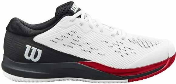 Tennisschoenen voor heren Wilson Rush Pro Ace Mens Tennis Shoe White/Black/Poppy Red 44 2/3 Tennisschoenen voor heren - 2