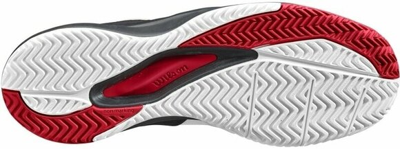 Men´s Tennis Shoes Wilson Rush Pro Ace Mens Tennis Shoe White/Black/Poppy Red 45 1/3 Men´s Tennis Shoes - 6
