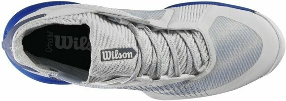 Calçado de ténis para homem Wilson Kaos Rapide Sft Clay Mens Tennis Shoe White/Sterling Blue/China Blue 42 2/3 Calçado de ténis para homem - 5
