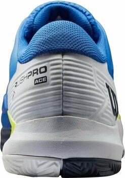 Pantofi de tenis pentru bărbați Wilson Rush Pro Ace Clay Mens Tennis Shoe Lapis Blue /White/Safety Yellow 44 2/3 Pantofi de tenis pentru bărbați - 4