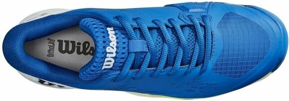 Мъжки обувки за тенис Wilson Rush Pro Ace Clay Mens Tennis Shoe Lapis Blue /White/Safety Yellow 44 2/3 Мъжки обувки за тенис - 5