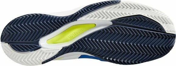 Men´s Tennis Shoes Wilson Rush Pro Ace Clay Mens Tennis Shoe Lapis Blue /White/Safety Yellow 44 2/3 Men´s Tennis Shoes - 6