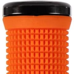 Grips Lizard Skins Machine Single Clamp Lock-On Orange/Black 31.0 Grips - 1