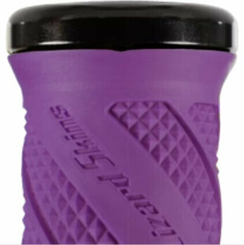 Puños Lizard Skins MacAskill Single Clamp Lock-On Ultra Purple/Black 29.5 Puños - 2