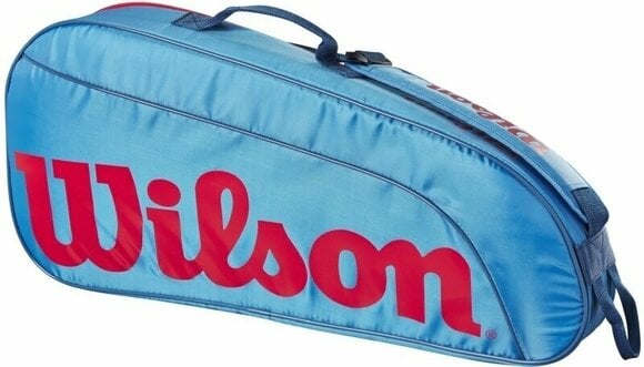 Tennis Bag Wilson Junior 3 Pack 3 Blue/Orange Tennis Bag - 2