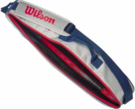 Tenisová taška Wilson Junior 3 Pack 3 Grey Eqt/Red Tenisová taška - 4