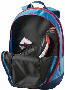 Tennis Bag Wilson Junior Backpack 2 Blue/Orange Tennis Bag - 3